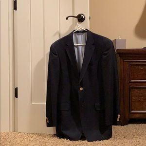Navy blue sport coat